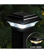 Classy Caps 2.5x2.5 Black Aluminum Imperial Solar Post Cap SLO82B (2 Pack) - $53.98