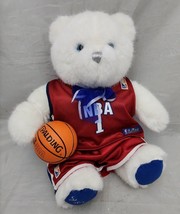 Build a Bear BAB Y2K Millennium White Cub Limited NBA Basketball w/Outfit Ball - £97.38 GBP