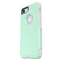 for iPhone 7 Plus/8 Plus Slim Shockproof 2-in-1 Durable Hybrid Case LIGHT BLUE/W - $5.86