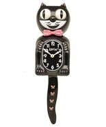 Kit-Cat Klock Pink Bow Butterfly  Pink Authorized Custom Edition Jeweled Clock - $159.95