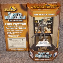1997 Ken Griffey JR Pewter Figure New In Box With Certificate of Authenticity - $31.99
