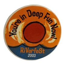 2003 Riverfest Arkansas Button Pin Pinback Souvenir Vtg Little Rock - $8.90