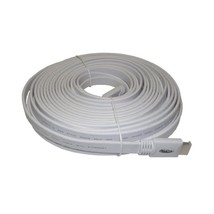 SAC Electronics AE0536 15m 2.0 3D/2160P Flat HDMI Lead Cable - White  - $45.00