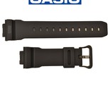 Genuine CASIO G-SHOCK Watch Band Strap DW-6900MS-1 (1289) Black Rubber - £33.74 GBP