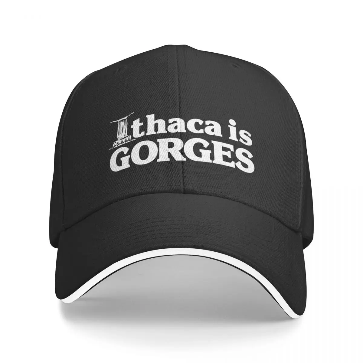Ithaca is Gorges (classic) - Upstate Ithaca, New York NY College Baseball Cap - £9.83 GBP
