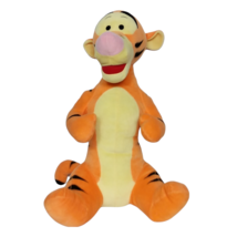 Disney Winnie The Pooh Tigger Tiger Sitting Plush Stuffed Animal 21.5&quot; - £31.07 GBP
