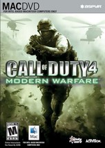 SEALED NEW Call of Duty 4 Modern Warfare Video Game for MAC dvd computer steam - $6.53