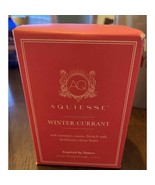 Aquiesse Winter Currant 6.5oz. Boxed Luxury Candle Hand Poured Made in U... - $656.61 MXN