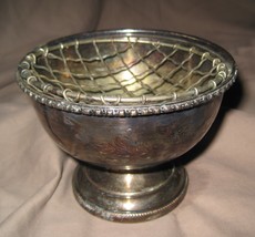 Vintage PRIMROSE England E.P Copper Brass Priest Etched Floral Incense Bowl  - £51.83 GBP