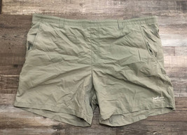 Columbia Men&#39;s PFG Packable Shorts Lined Sage Green Size XL - £15.73 GBP