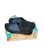 Aerothotic Arch Support Orthotic Women&#39;s Navy Pixie Sandals Size 11 NEW - £20.79 GBP