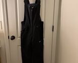 Arctix Women's Insulated Snow Pants Bib Overalls Size XS X 31L Black - $44.08