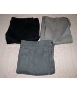 Croft &amp; Barrow Men&#39;s Casual Pants 32/32 Lot Of 3 Straight Leg Classic Fit - $29.99
