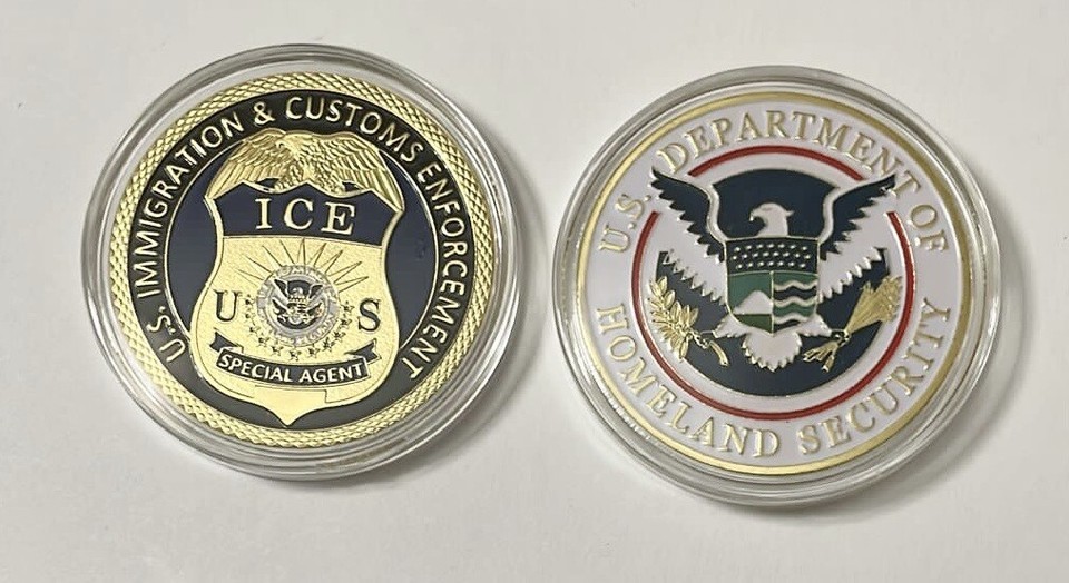 Challenge Coin  ICE Special Agent Item image 3