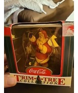 Coca Cola TRIM A TREE COLL. SANTA WITH BAG OF TOYS (2000) - $6.79