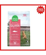 Wild-Caught Salmon Grain-Free Cat Food - High Protein, 4 lbs for All Lif... - $50.48