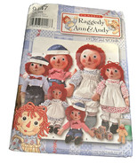 Simplicity 9447, Raggedy Ann &amp; Andy, 15&quot;, 26&quot; &amp; 36&quot; Dolls Pattern - £5.43 GBP