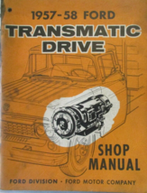 1957 1958 Ford Transmatic Drive Shop Manual OEM - £6.33 GBP