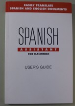 Microtac Software : Spanish Assistant for Macintosh - User&#39;s Guide  - £23.36 GBP