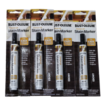 4 Pack Rust-oleum Touch Up Stain Marker Ebony For Wood Furniture Cabinets - $21.99