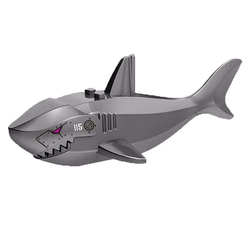 Caribbean Pirates: Mermaid,Jack Sparrow &amp; Shark Building Blocks Toy for ... - $7.98