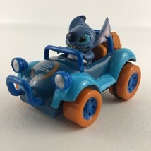 Disney Store Lilo &amp; Stitch Pull Back &amp; Go Stitch Racer Vehicle Alien Toy - £23.22 GBP