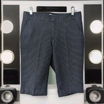 Docker's Ideal Fit Women's Capri Bermuda Shorts Striped Mid Rise Size 12P - $16.82