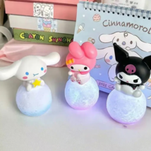 Sanrio Night Light 3 pieces Kuromi My Melody Cinnamoroll Cute Led Light - £10.46 GBP