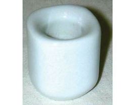 White Ceramic Chime (mini) Candle Holder! - $2.92