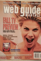 Web Guide Monthly September, 1998 (No Label) Fall TV Preview Kristen Joh... - £11.36 GBP