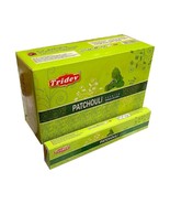 Tridev Hand Rolled Patchouli Incense Sticks Premium Scent Masala Agarbat... - £17.53 GBP