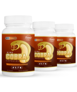 3 Pack King Cobra Capsules for Men-New Improved Formula-90 Capsules x3 - €70,55 EUR