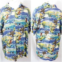 North Crest Medium Hawaiian Aloha Shirt - £11.10 GBP