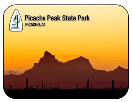 Picacho Peak State Park Picacho Arizona Fridge Magnet - £6.25 GBP