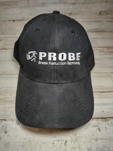 Probe Break Reduction Technology Embroidered Adams Baseball Hat Cap Black - $8.37