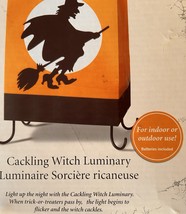 Hallmark Hauntington Luminary Cackling Witch Light Up Motion Activated H... - €11,98 EUR