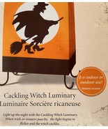 Hallmark Hauntington Luminary Cackling Witch Light Up Motion Activated H... - €11,98 EUR