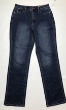Coldwater Creek Blue Jean 4 Classic Fit Straight Leg Shaping Denim Pants... - £23.36 GBP