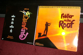 &#39;CABARET,&#39; &#39;FIDDLER ON ROOF&#39; - Lot of Two Great MUSICALS on 12-Inch Lase... - £7.05 GBP