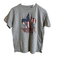 BOY SCOUTS OF AMERICA BOYS YOUTH SZ LARGE 100 YEARS OFFICIAL BRAND GRAY ... - £7.12 GBP