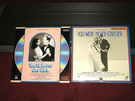 Lot of 2 Fred Astaire Musicals on Vintage 12-Inch Laser Disc, Used But Nice - £14.04 GBP