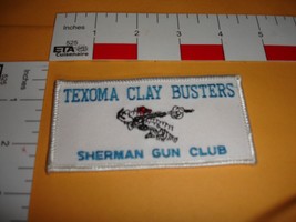 Hunting related patch skeet club clay busters  - $14.84