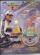 1994 Mountain Dew Southern 500 Program Dale Earnhardt Win - $34.95