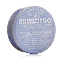 Snazaroo 75 ml Pot Body and Face Paint (Sky Blue)  - £25.27 GBP