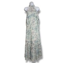 Foxiedox Dress Size Small Women&#39;s Maxi Dress Sleeveless High Neck Dress Floral  - £31.00 GBP