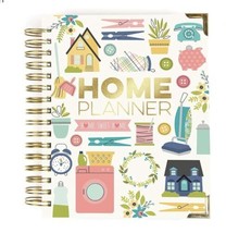Pukka Pad, Carpe Diem Home Planner Spiral Bound Notebook 6 Tabs 2 Sticker Sheets - £15.72 GBP