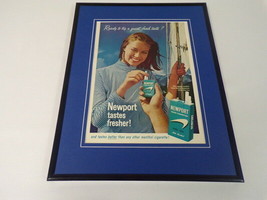 1968 Newport Cigarettes 11x14 Framed ORIGINAL Vintage Advertisement - $44.54