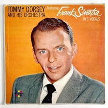 Frank Sinatra Tommy Dorsey Vinyl Record 1960 33 12&quot; 5 Vocal Performances VRG1 - £23.58 GBP