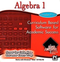 High Achiever Algebra 1 (Grades 9-12) CD-ROM For Win - New In Retail Sleeve - $4.98