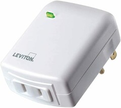 Leviton Dg3Hl-1Bw Decora Smart Plug-In Dimmer, Zigbee Certified, White - $37.99